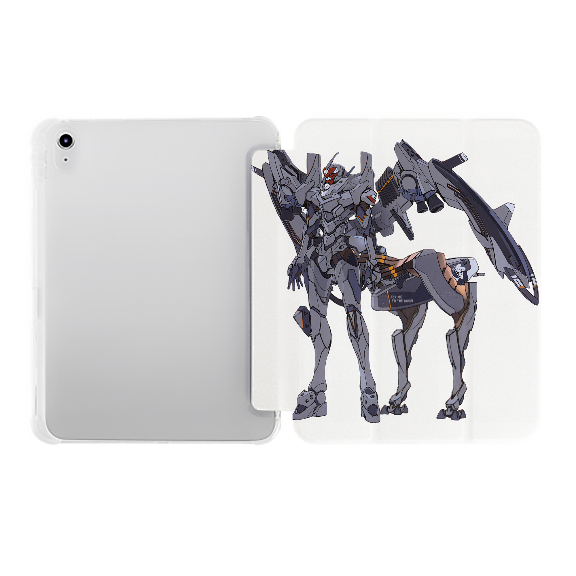 （画像用） EVA 新世紀エヴァンゲリオン IPad ケース ペン収納付き 三つ折りスタンド PUレザー×シリコン 対応機種9.5/10.5/10.9インチ